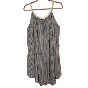 Coco + Carmen dress, black/cream tank style. Size L/XL.